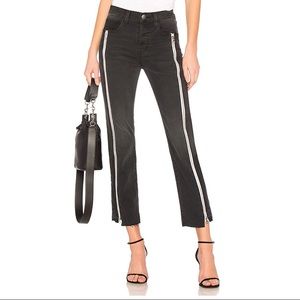 Current Elliot 27 black high rise skinny jeans